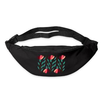 Le pouvoir des fleurs - Sac banane - noir - Devant