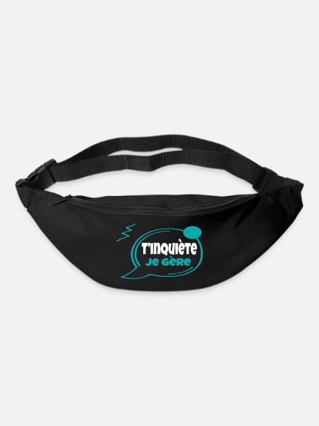 Don't worry, I'll manage - Bum bag - black