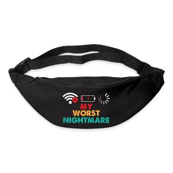 My Worst Nightmare Gaming Lover Gamer Video Games - Bum bag - black - Front
