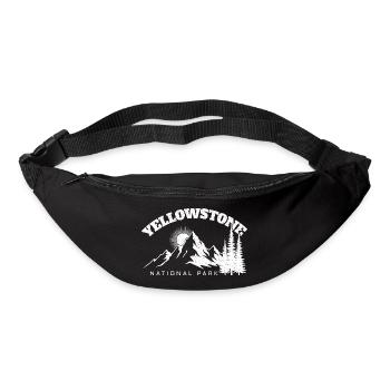 Yellowstone National Park Hiking - Bum bag - black - Front