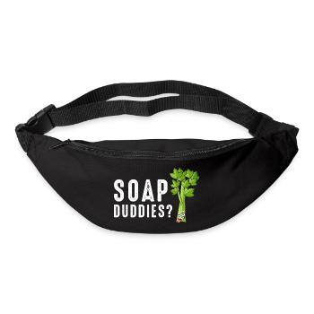 Soap Buddies Céleri rient - Sac banane - noir - Devant