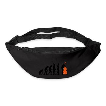 evolution_bass_2c - Gürteltasche - Schwarz - Vorne