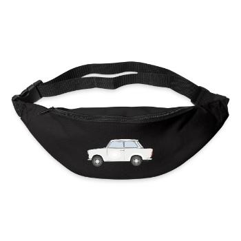 Trabi, Transnt aus der DDR - Gürteltasche - Schwarz - Vorne