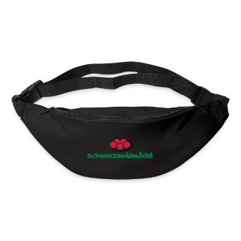 Schwarzwald-Mädel - Gürteltasche - Schwarz - Vorne