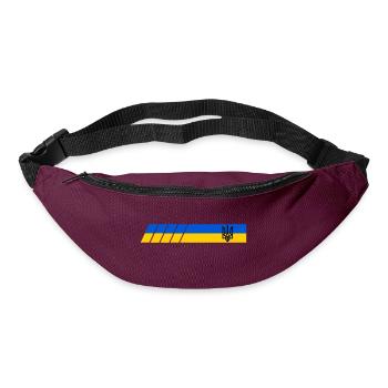 UKRAINE Sportlich - Gürteltasche - Burgunderrot - Vorne