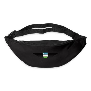 Uzbekistan T-Shirt – Pride and Culture - Bum bag - black - Front
