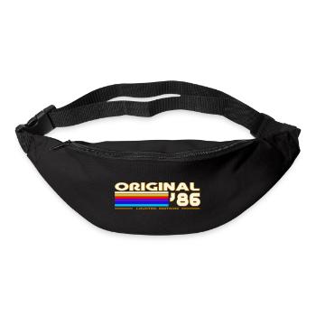 1986 - Gürteltasche - Schwarz - Vorne