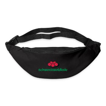 Schwarzwaldbub + Bollenhut - Gürteltasche - Schwarz - Vorne