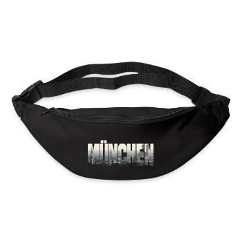 München Panorama - Gürteltasche - Schwarz - Vorne
