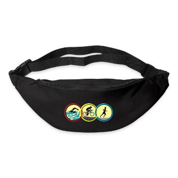 Triathlon - Bum bag - black - Front