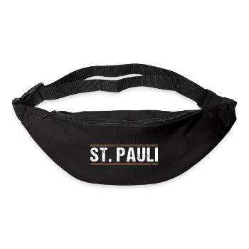 St. Pauli - Gürteltasche - Schwarz - Vorne