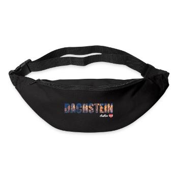 Dachstein Ramsau Österreich Schriftzug - Gürteltasche - Schwarz - Vorne