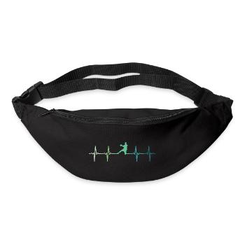 Handball heartbeat handball - Bum bag - black - Front