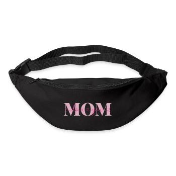 Love you Mom Declaration of Love Mother Love Mama - Bum bag - black - Front