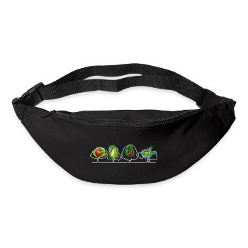 Fruit and fruits - Bum bag - black - Front