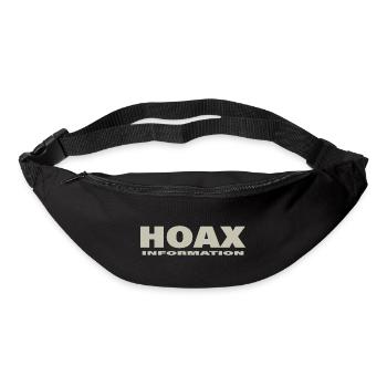 CANULAR - Sac banane - noir - Devant