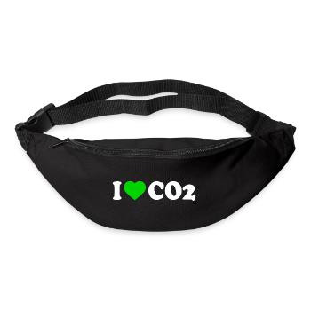 I love co2 - Bum bag - black - Front