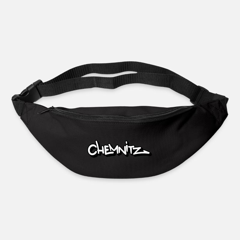 Chemnitz Graffiti Tag - Gürteltasche - Schwarz