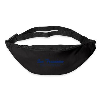 San Francisco California Flat Design - Bum bag - black - Front