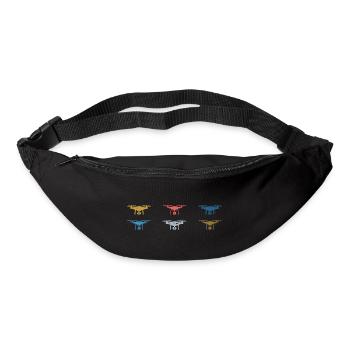Vintage Drone Pilot - Bum bag - black - Front