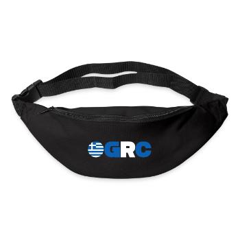 Grèce - Sac banane - noir - Devant