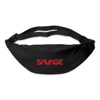 Savage Industries - Bum bag - black - Front