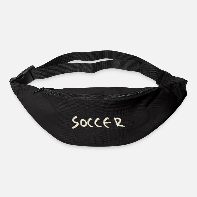 Soccer - Gürteltasche - Schwarz