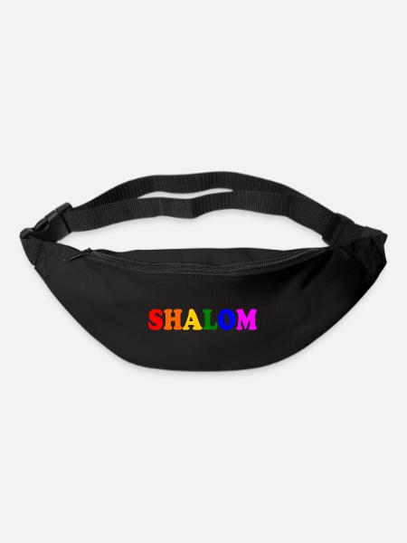 Shalom - Gürteltasche - Schwarz