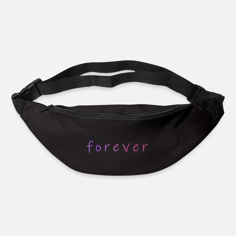 Forever - Sac banane - noir