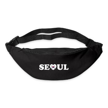Seoul Love Heart Taegeukgi Flag - Bum bag - black - Front