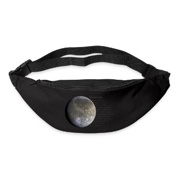 Ganymede - Gürteltasche - Schwarz - Vorne