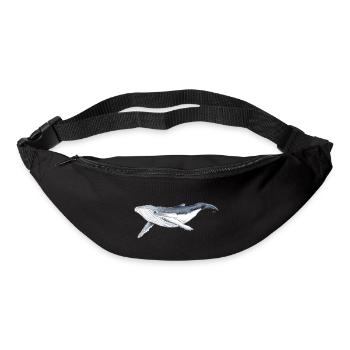Baby-Buckelwal – Baleine - Gürteltasche - Schwarz - Vorne