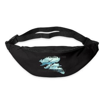 Segelflieger Komfortzone - Gürteltasche - Schwarz - Vorne