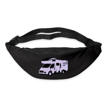 Camper, motor home - On the road - Bum bag - black - Front