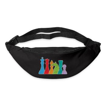 Schach - Gürteltasche - Schwarz - Vorne
