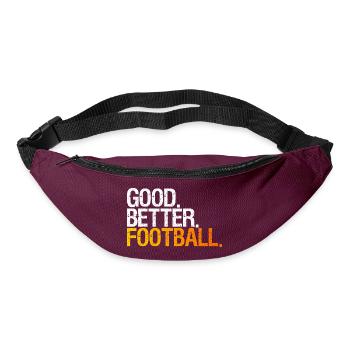 American football - Bum bag - burgundy - Front