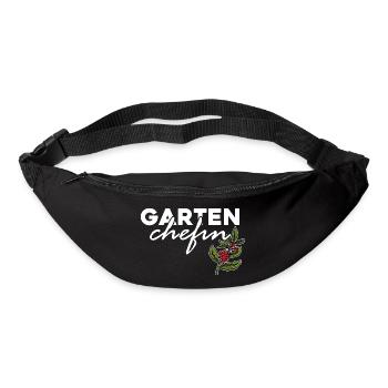 Garten Chefin - Gürteltasche - Schwarz - Vorne