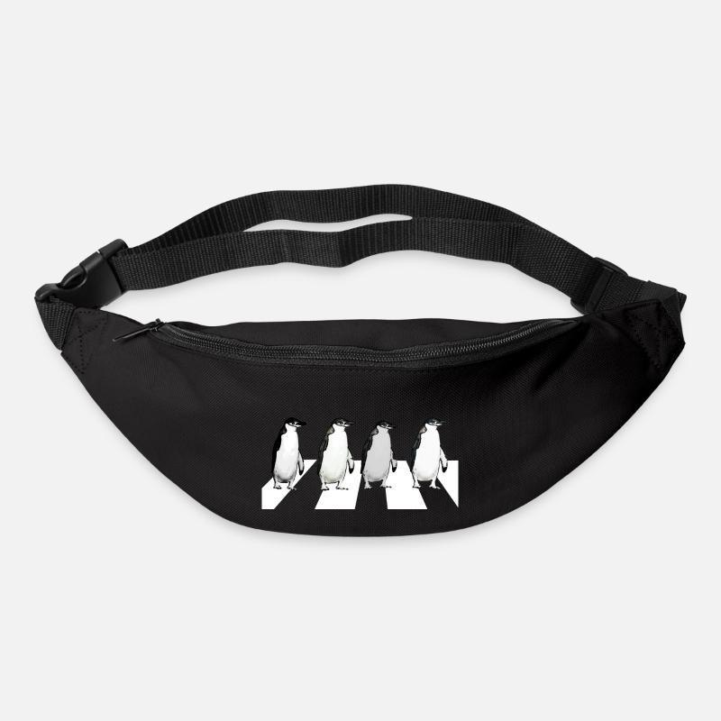 Abbey Road Pinguine - Gürteltasche - Schwarz