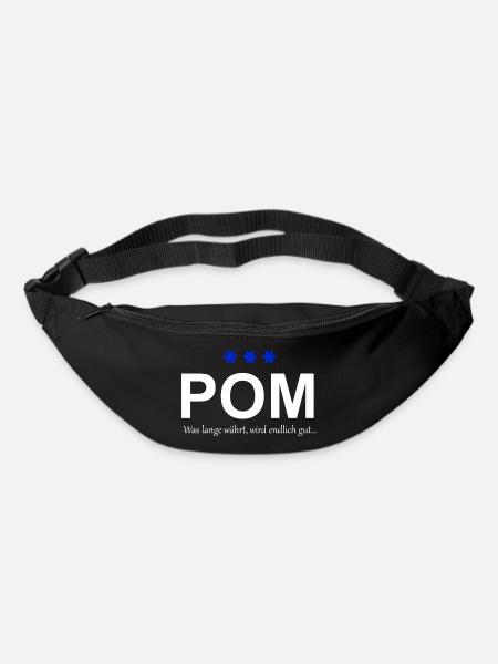 Polizeiobermeister - Gürteltasche - Schwarz