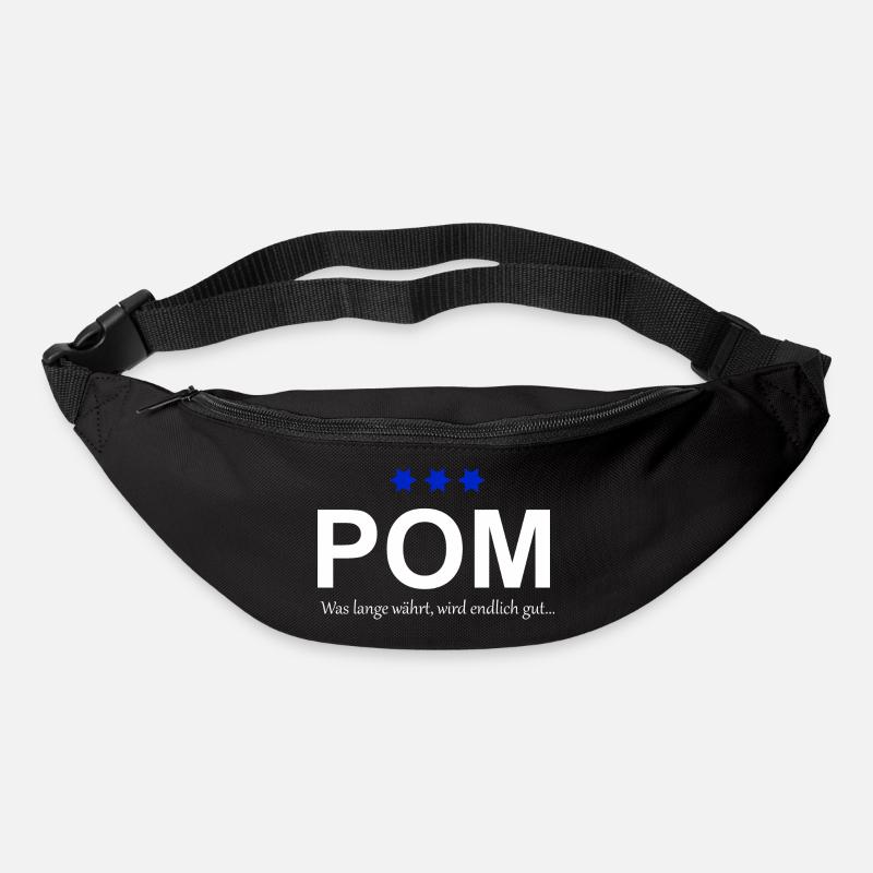 Polizeiobermeister - Gürteltasche - Schwarz