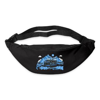 Defender explore more - Bum bag - black - Front