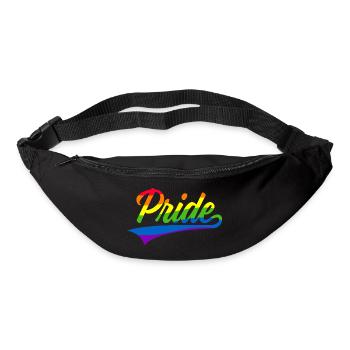 PRIDE LGBT CSD - Sac banane - noir - Devant