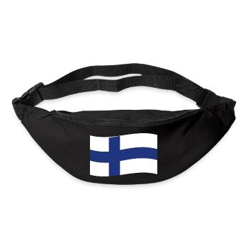 Finland Flag Finland Flag Finnish Finn Country - Bum bag - black - Front