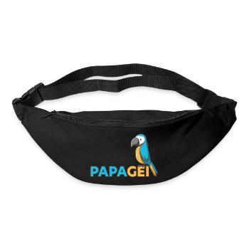 PERROQUET - Sac banane - noir - Devant