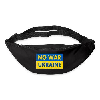 No war - Bum bag - black - Front