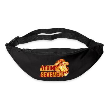 Galatasaray - Gürteltasche - Schwarz - Vorne