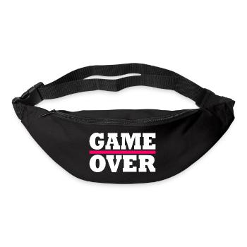 Game over - Gürteltasche - Schwarz - Vorne