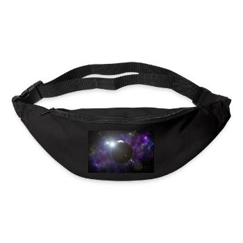 Sun shine and earth - Bum bag - black - Front