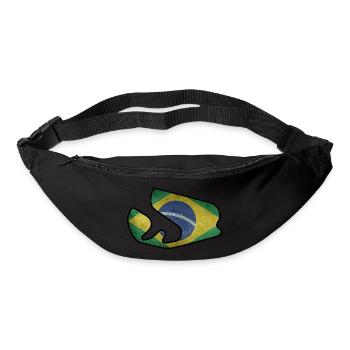 Brazil Circuit with Flag - Bum bag - black - Front
