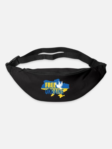 Free Ukraine - Bum bag - black